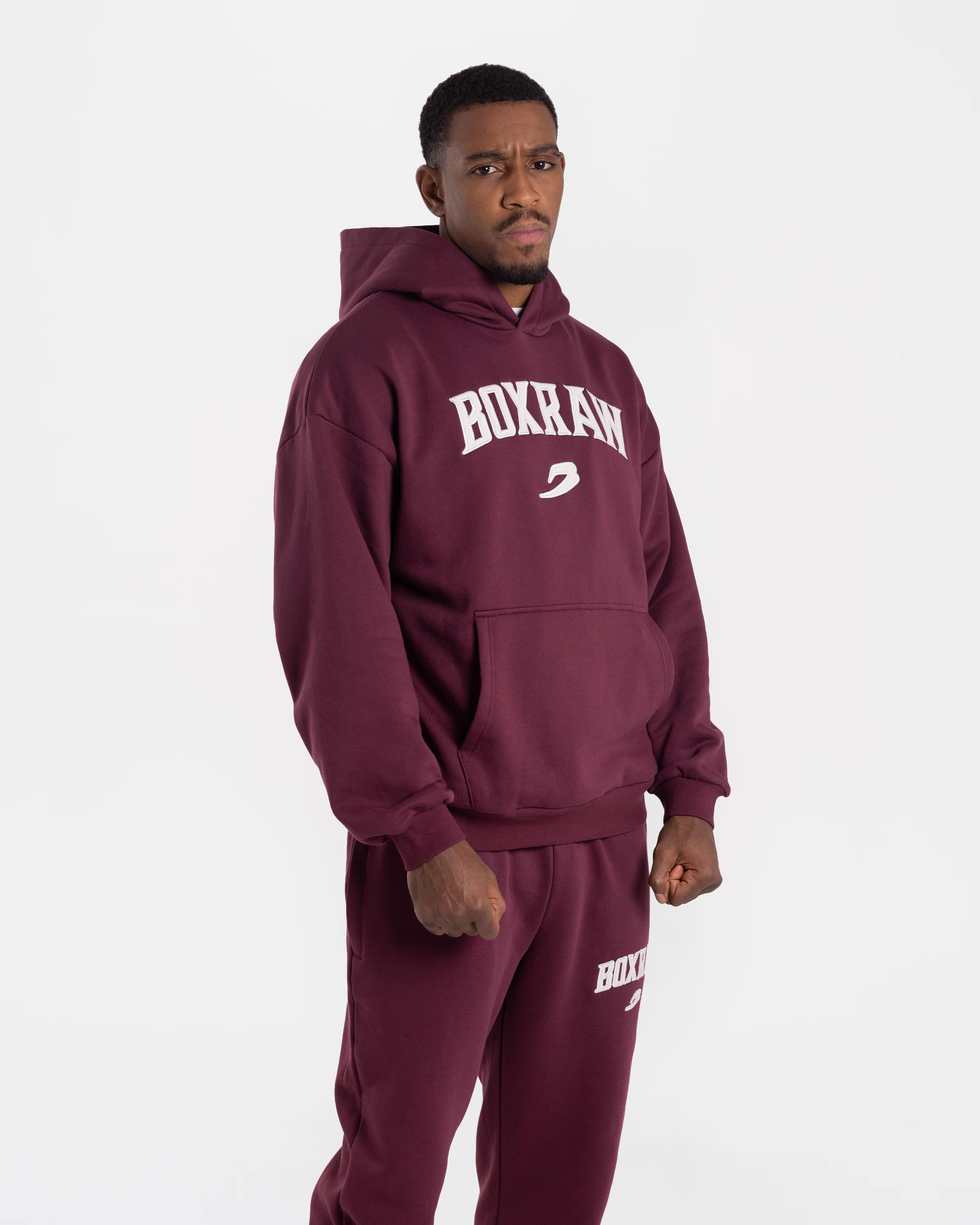 East Street Hoodie - Burgundy
