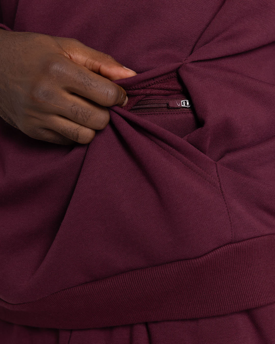 East Street Hoodie - Burgundy