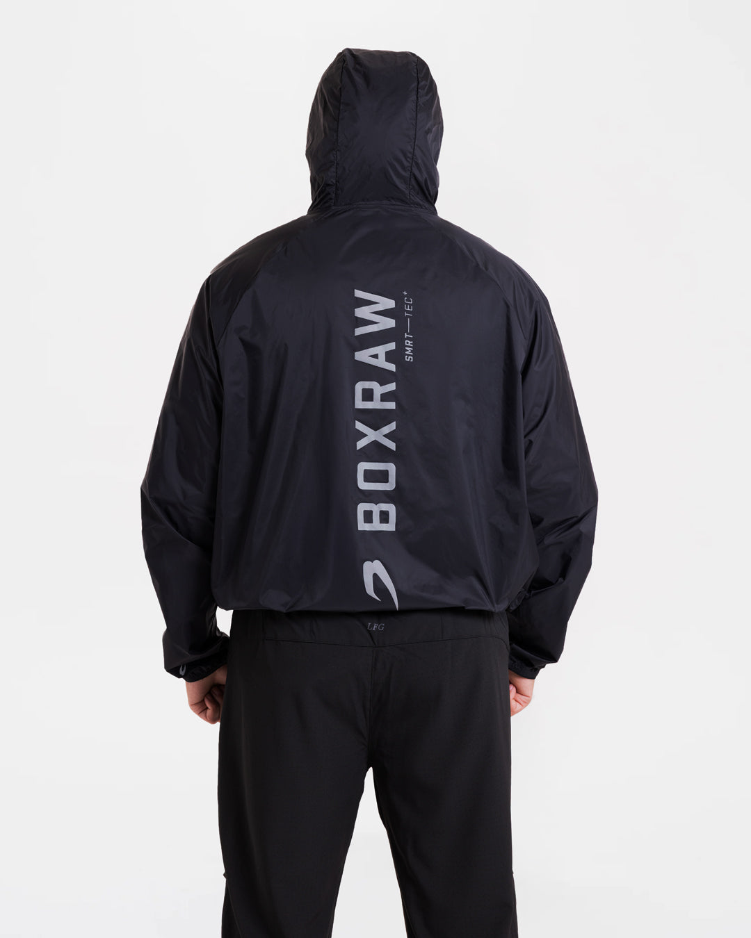 Genaro Zip Up Windbreaker - Black | BOXRAW