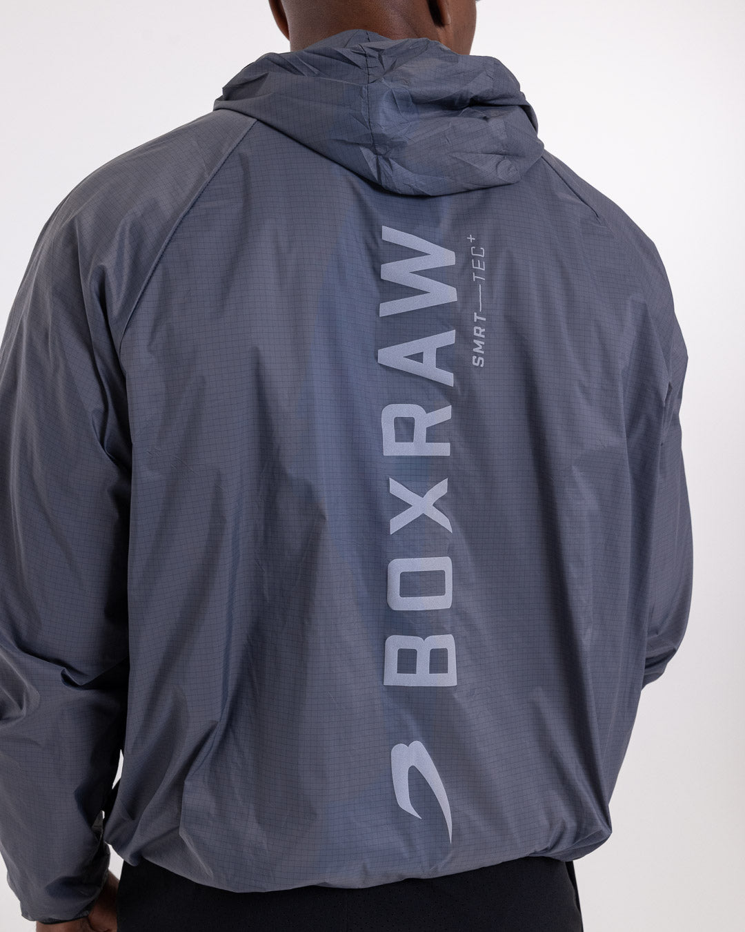 Genaro Zip Up Windbreaker - Charcoal | BOXRAW