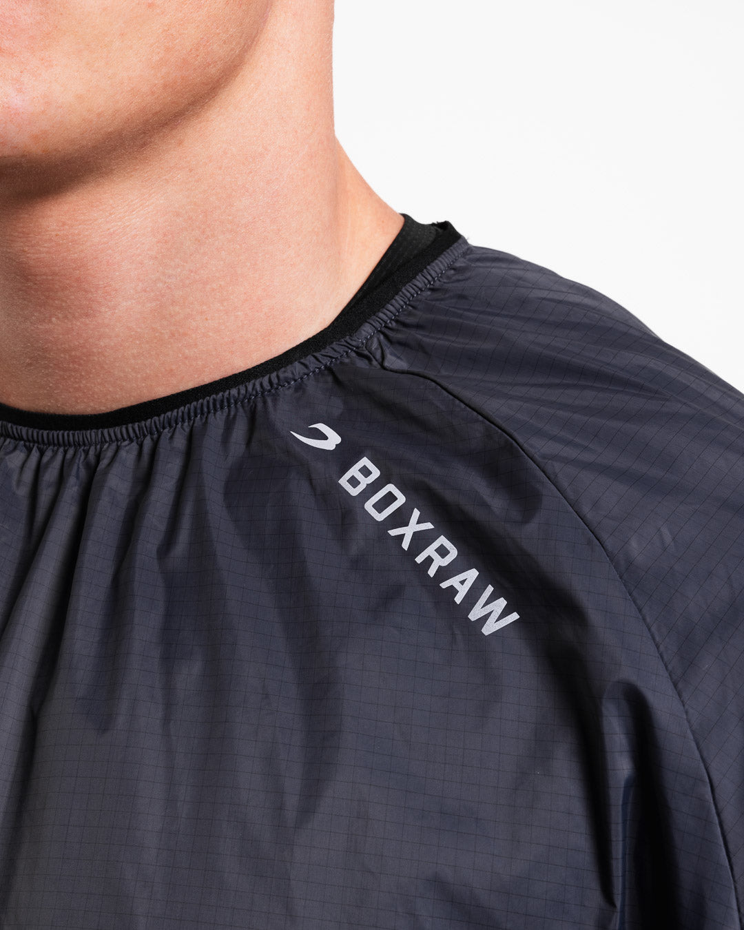 boxraw ジェナーロ・オーバーサイズ・ウィンドブレーカー・クルー　Mサイズ Genaro Oversized Windbreaker Crew - Charcoal | BOXRAW