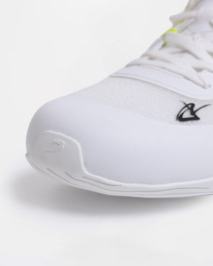 Nakatani Lo-Top Impello Boxing Boots - White/Yellow