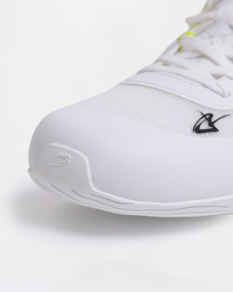 Nakatani Lo-Top Impello Boxing Boots - White/Yellow