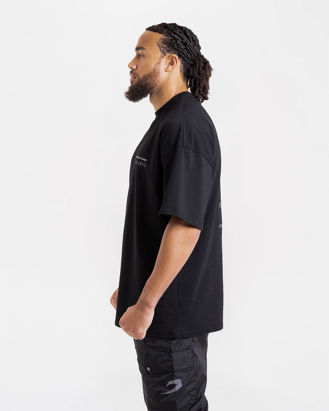 Nakatani x BOXRAW Oversized T-Shirt - Black | BOXRAW
