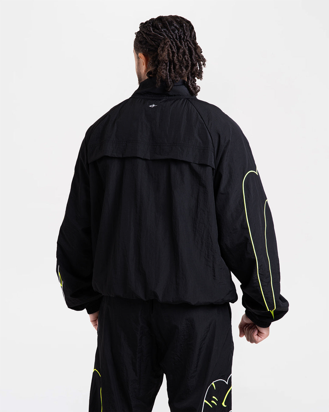 Nakatani x BOXRAW Track Jacket - Black/Yellow | BOXRAW