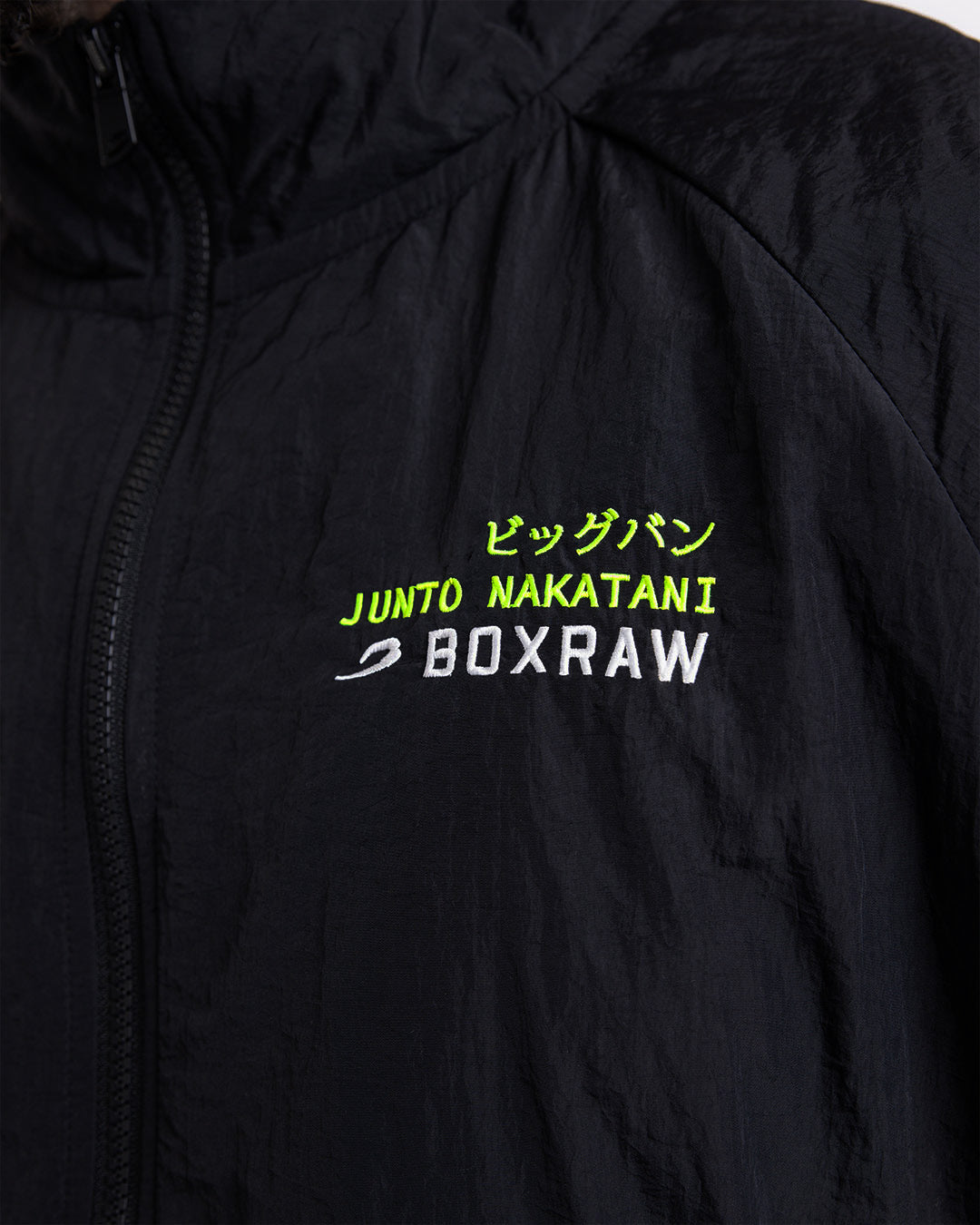 Nakatani x BOXRAW Track Jacket - Black/Yellow | BOXRAW