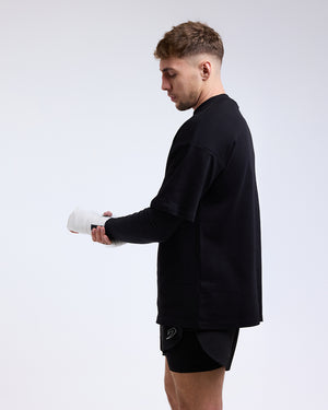 Strike Oversized T-Shirt - Black