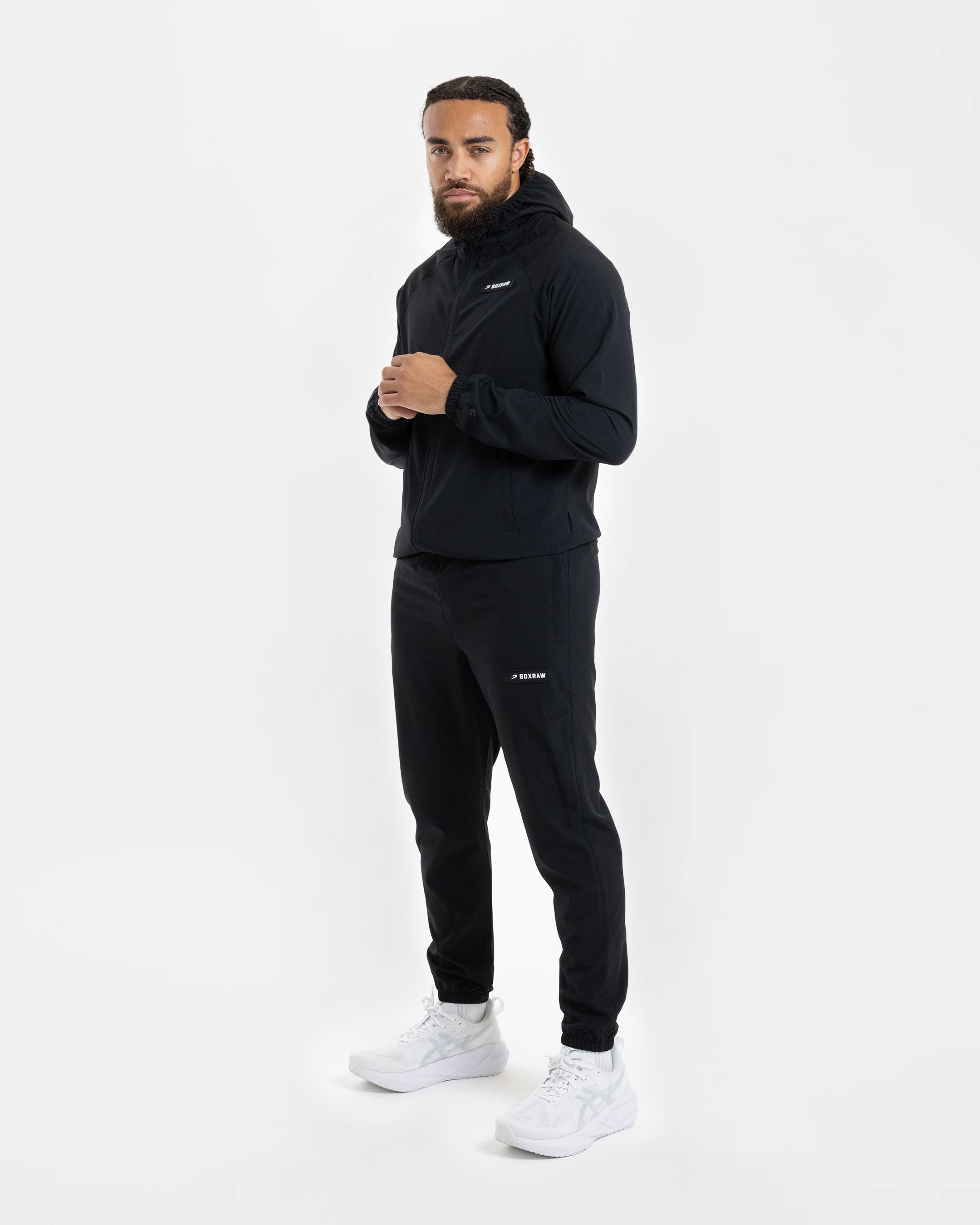 Robinson Training Jacket - Black | BOXRAW