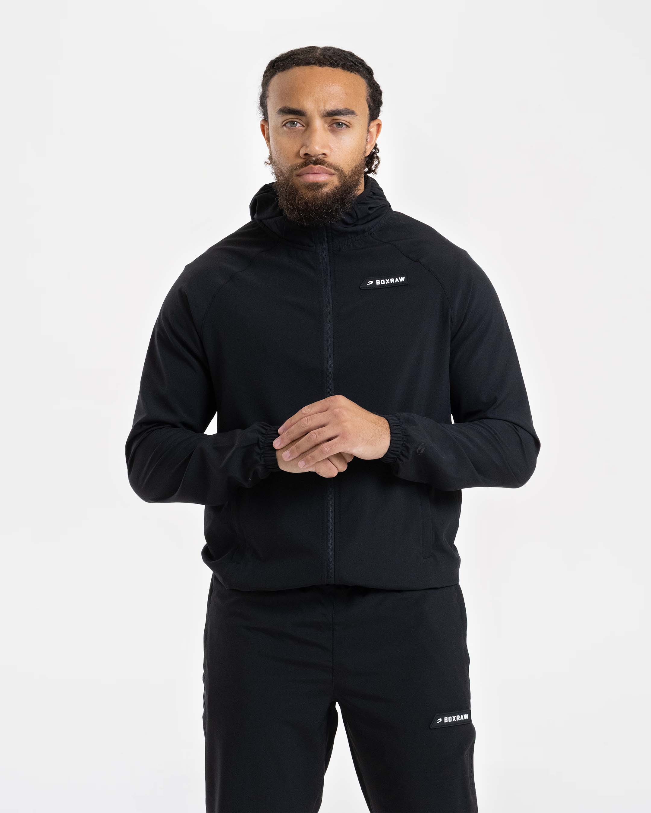Robinson Training Jacket - Black