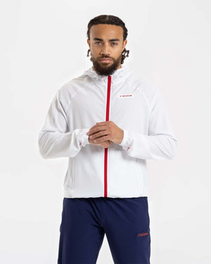 Robinson Training Jacket - White