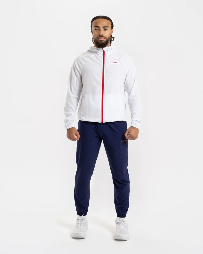 Robinson Training Jacket - White