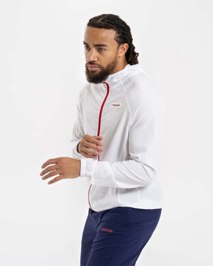 Robinson Training Jacket - White