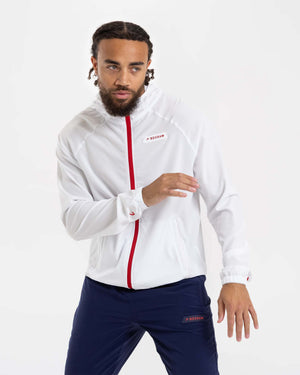 Robinson Training Jacket - White