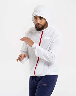 Robinson Training Jacket - White