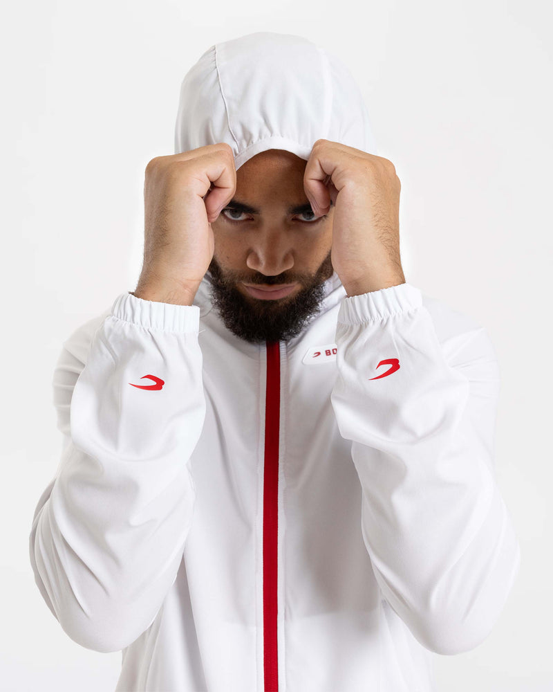 Robinson Training Jacket - White