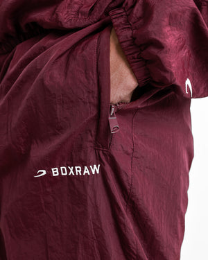 Saxton Track Bottoms - Burgundy