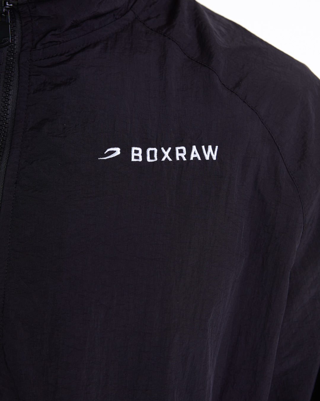 Saxton Track Jacket - Black | BOXRAW