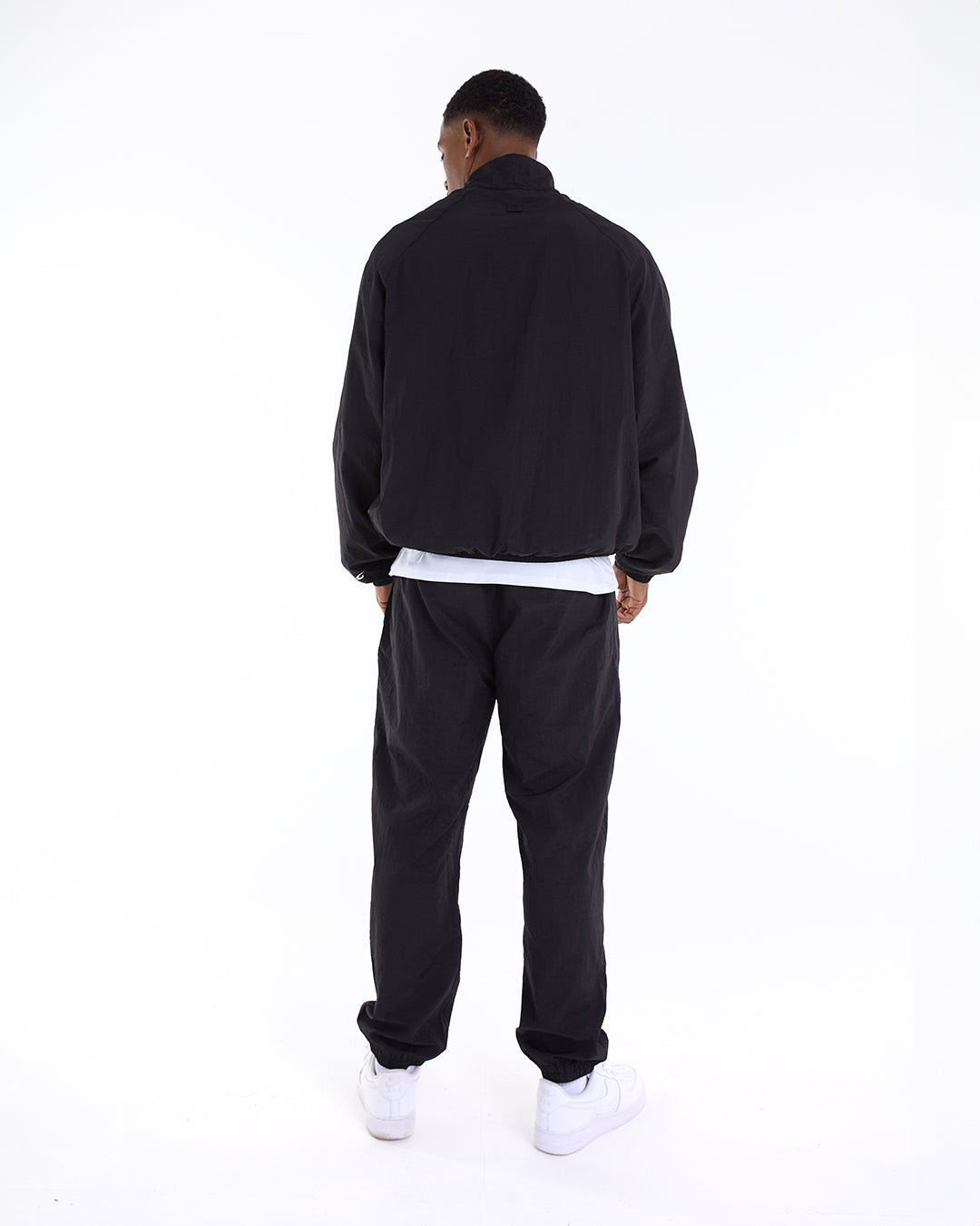 Saxton Track Jacket - Black | BOXRAW