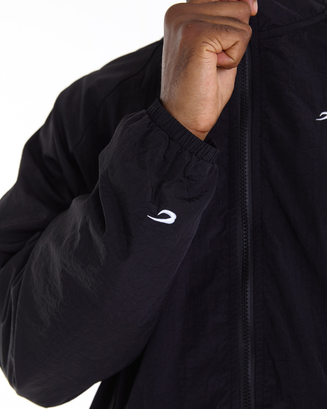 Saxton Track Jacket - Black | BOXRAW