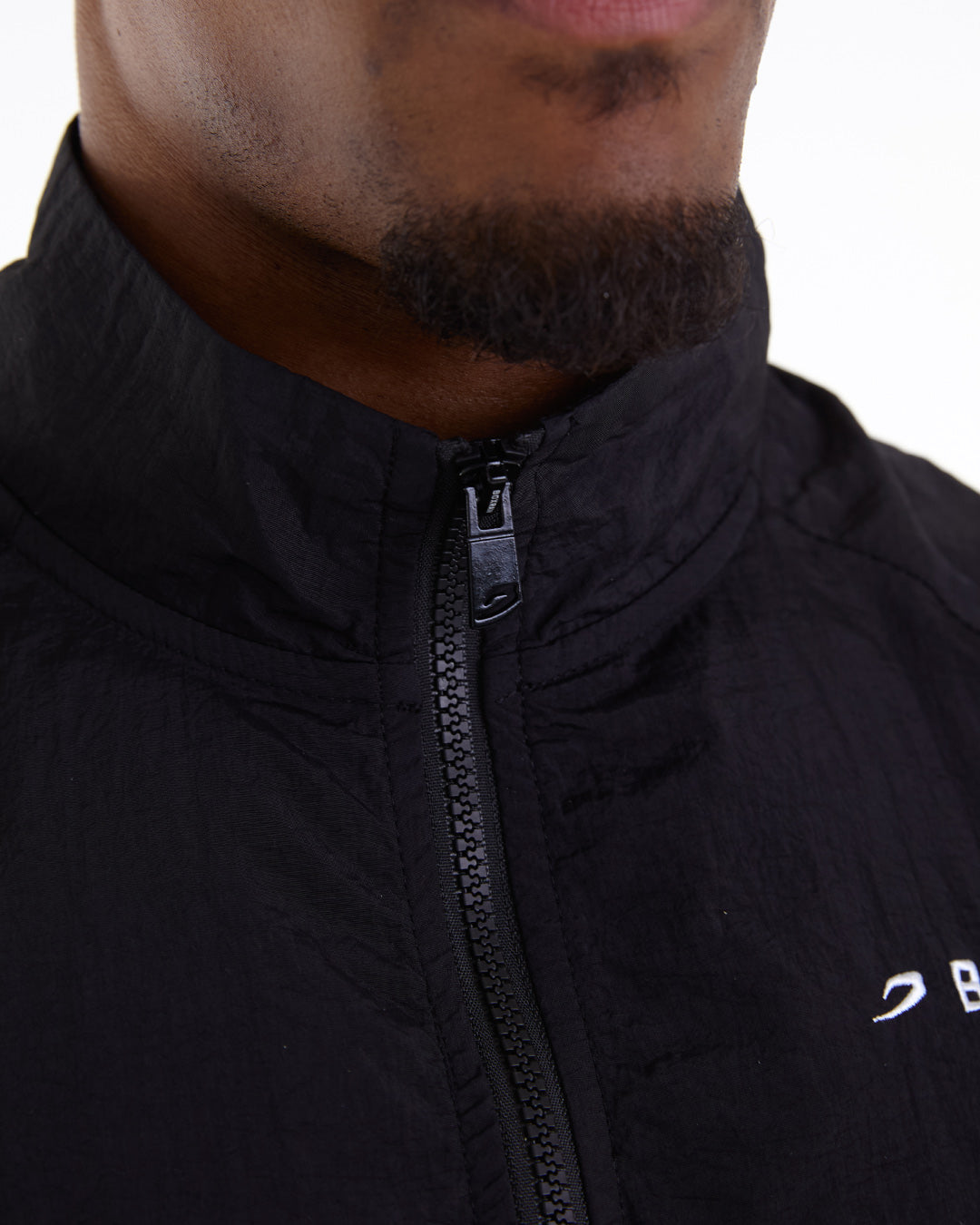 Saxton Track Jacket - Black | BOXRAW