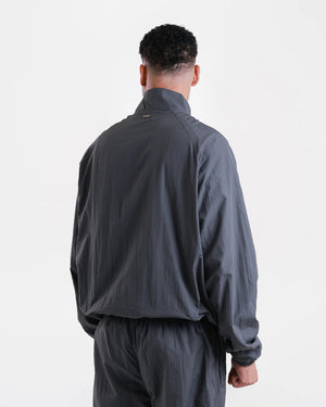 Saxton Track Jacket - Charcoal