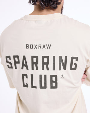 Sparring Club Oversized T-Shirt - Washed Beige