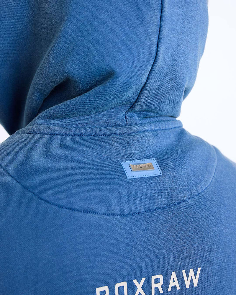 Sparring Club Oversized Hoodie - Washed Baby Blue