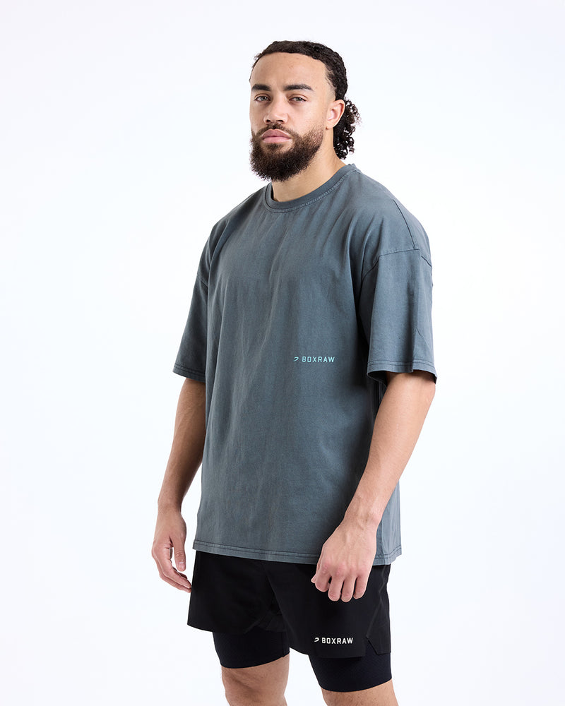 Sparring Club Oversized T-Shirt - Washed Charcoal