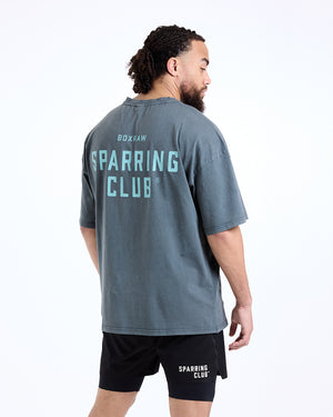 Sparring Club Oversized T-Shirt - Washed Charcoal