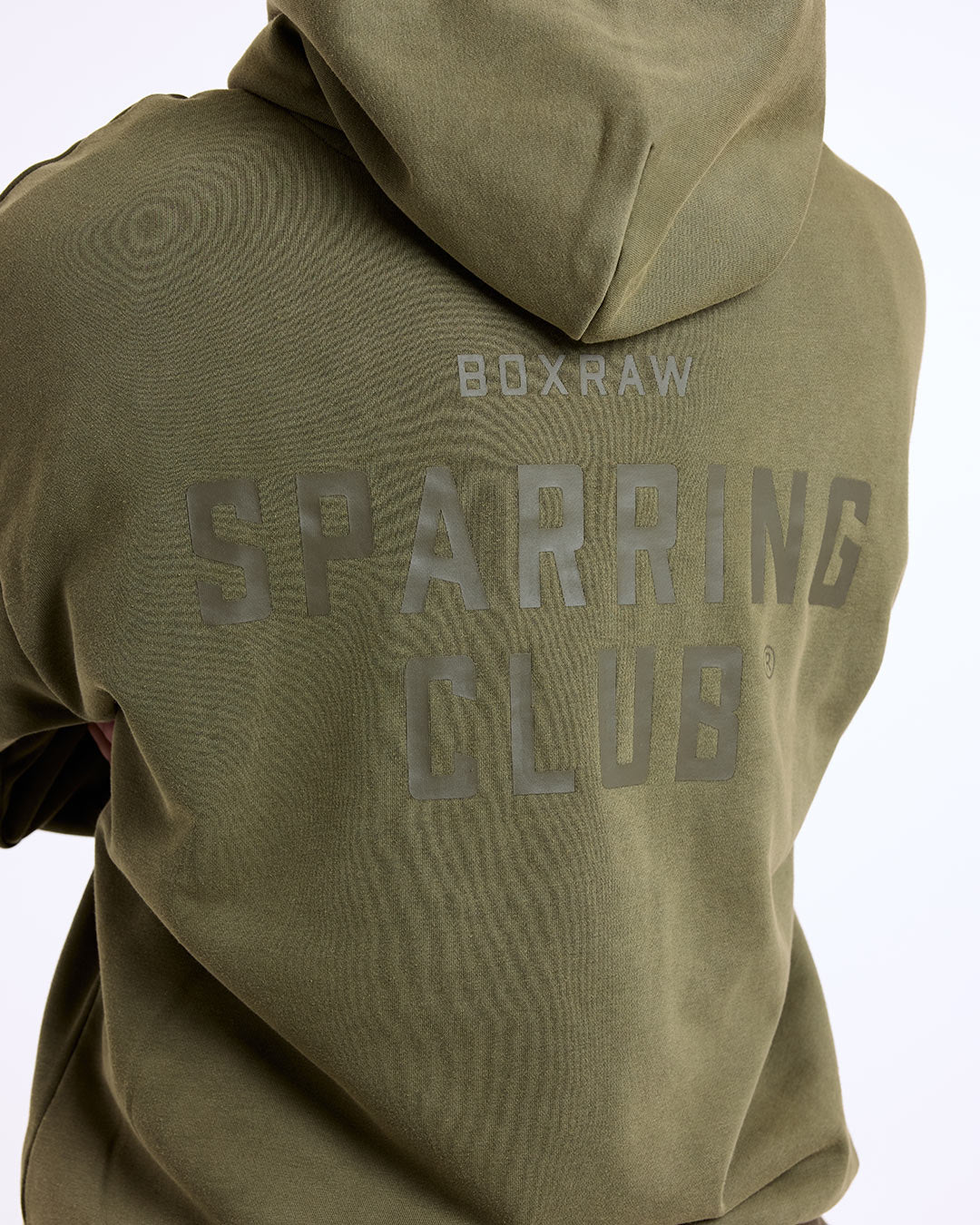 Sparring Club Oversized Hoodie - Washed Olive