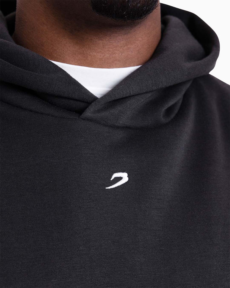 Strike Oversized Hoodie - Dark Grey