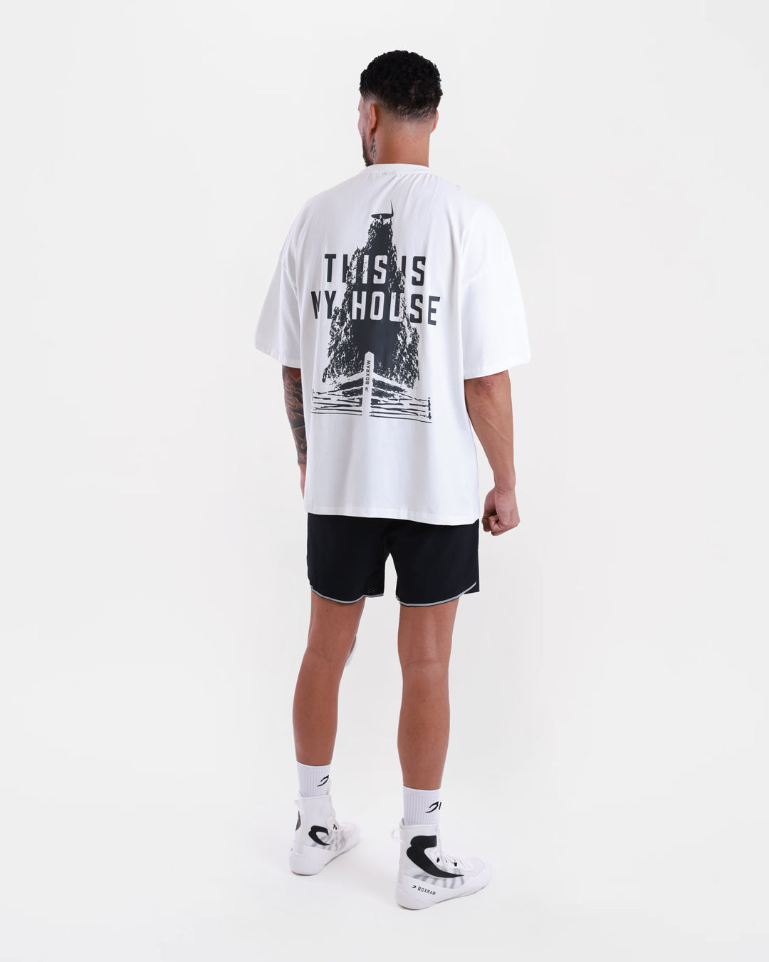 This Is My House Oversized T-Shirt - White