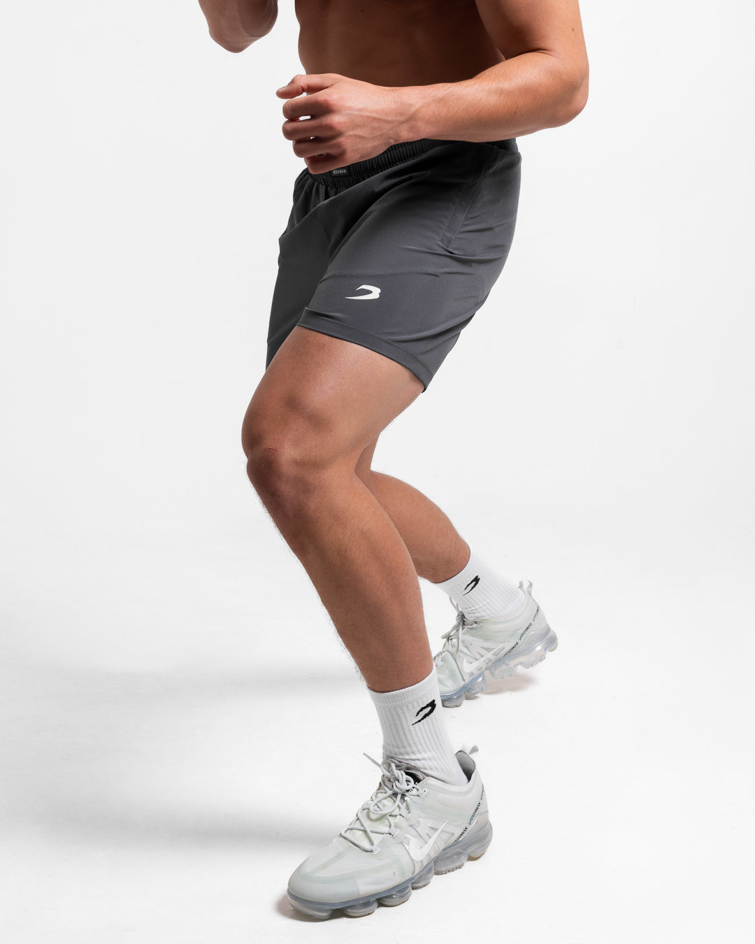 Valdes 5" Shorts - Charcoal