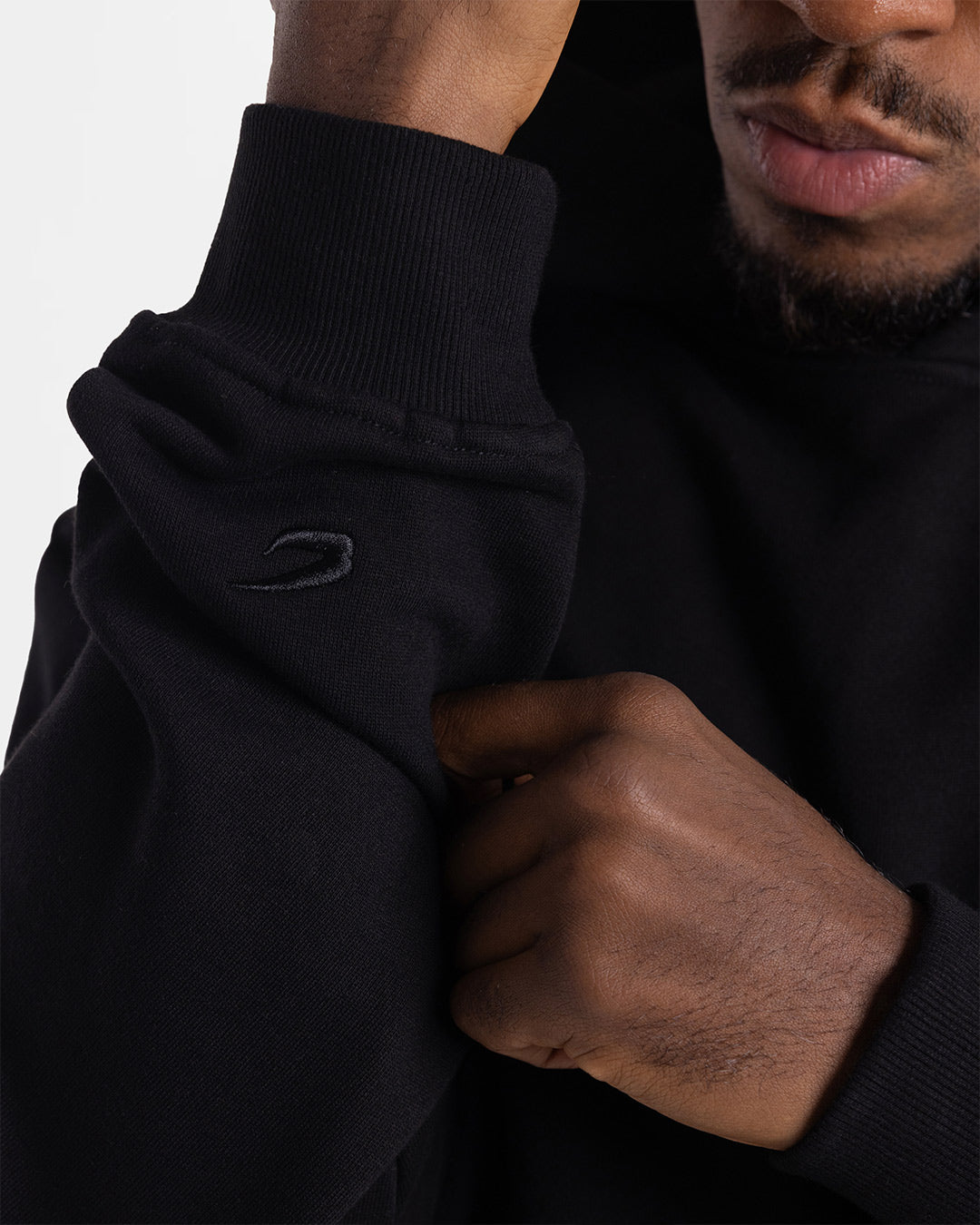 We Don't Play Boxing Oversized Hoodie - Black/Yellow