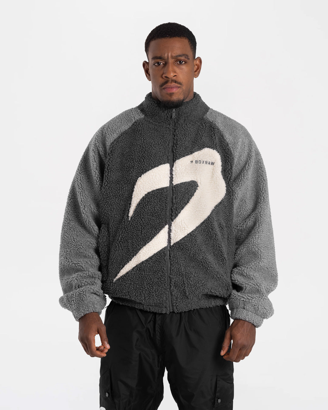 Walker Sherpa Jacket - Charcoal/Grey