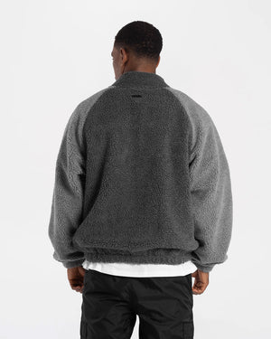 Walker Sherpa Jacket - Charcoal/Grey