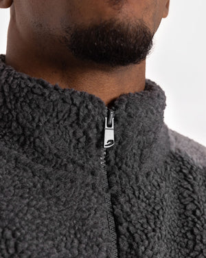 Walker Sherpa Jacket - Charcoal/Grey