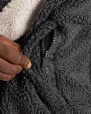 Walker Sherpa Jacket - Charcoal/Grey