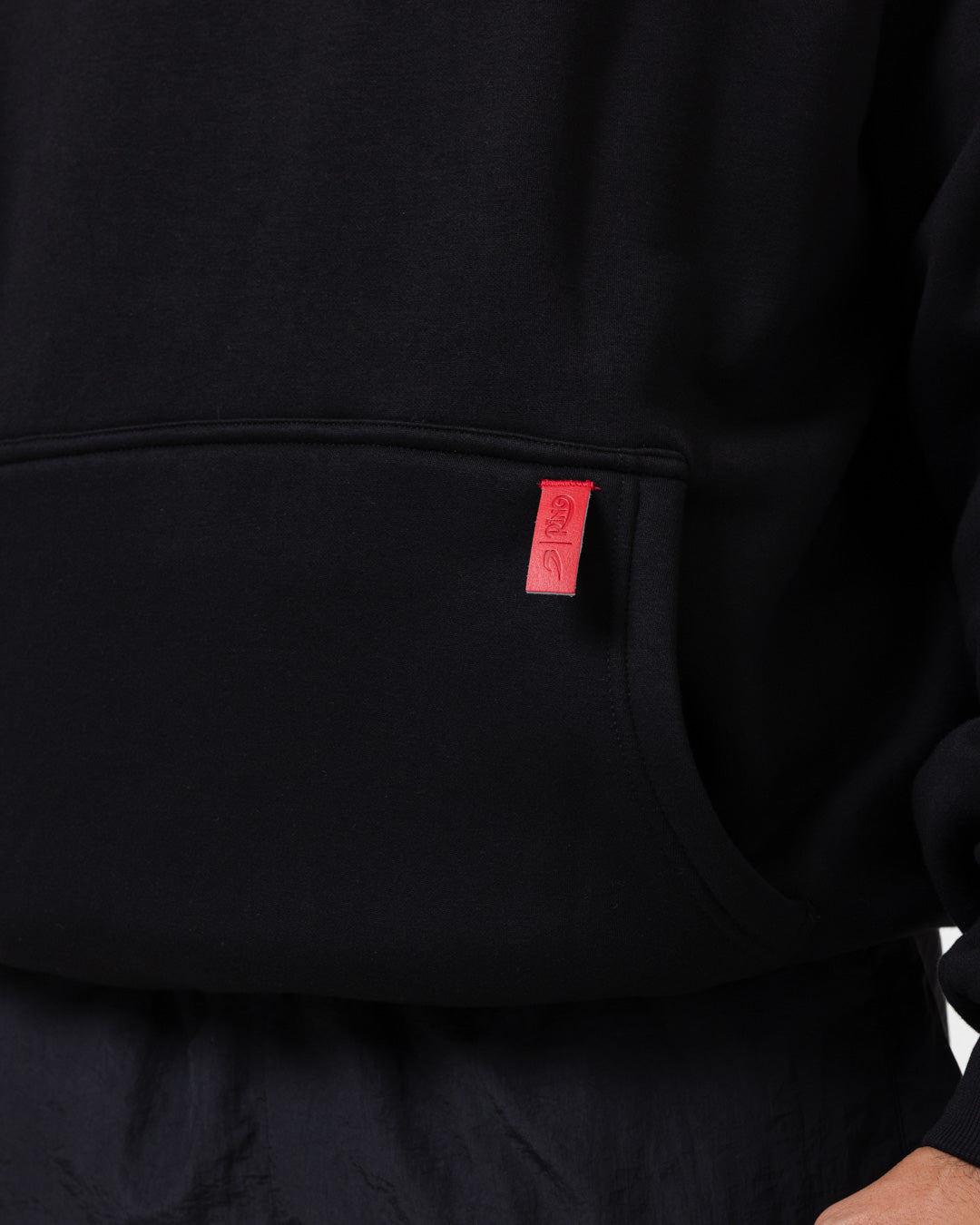 Ring x BOXRAW Fearless Oversized Hoodie - Black