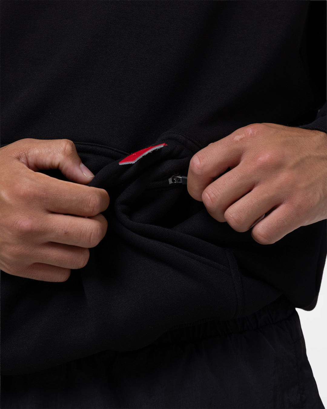 Ring x BOXRAW Fearless Oversized Hoodie - Black
