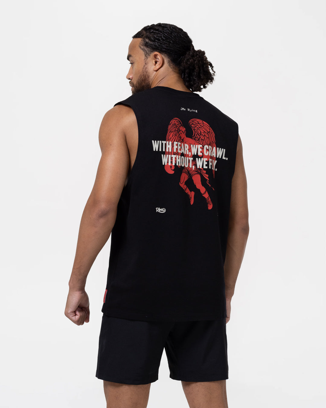 Ring x BOXRAW Fearless Muscle Tank - Black