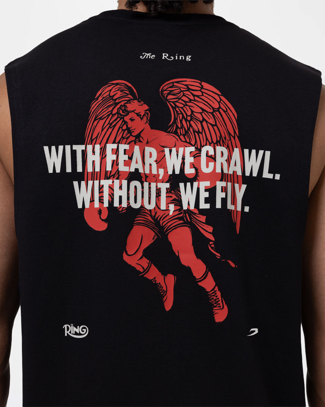 Ring x BOXRAW Fearless Muscle Tank - Black