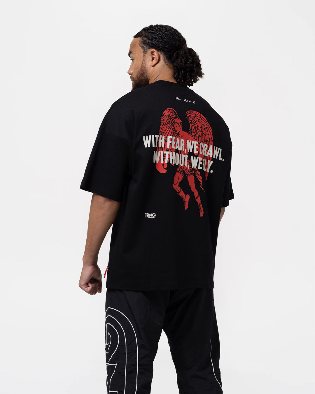 Ring x BOXRAW Fearless Oversized T-Shirt - Black
