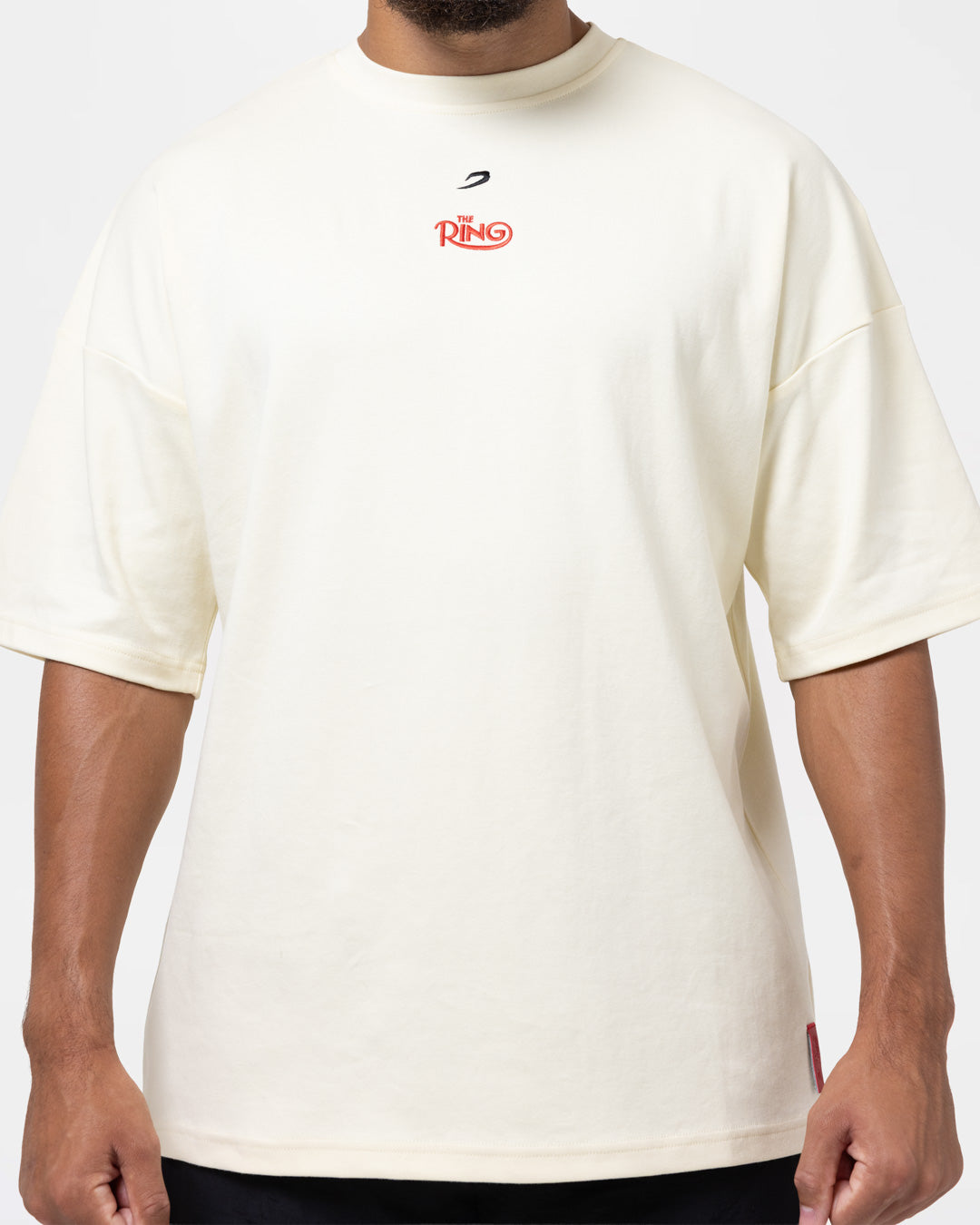 Ring x BOXRAW Roy Jones Jr Oversized T-Shirt - Stone Beige