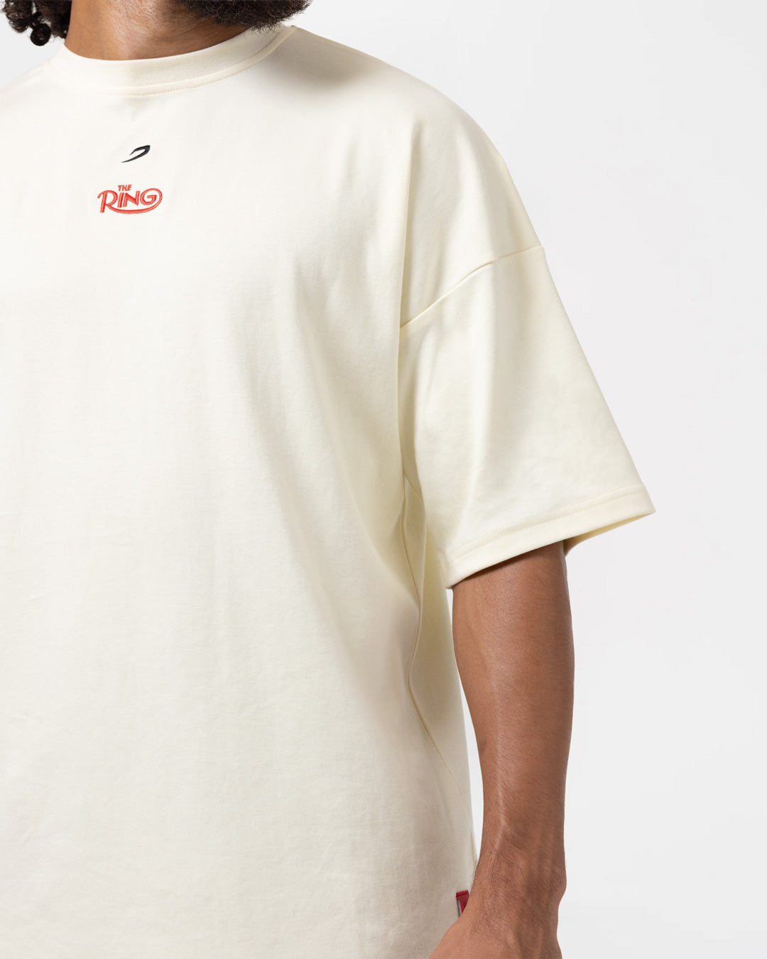 Ring x BOXRAW Sugar Ray Leonard Oversized T-Shirt - Stone Beige
