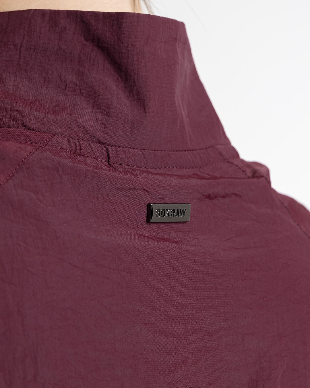 Saxton Track Jacket - Burgundy