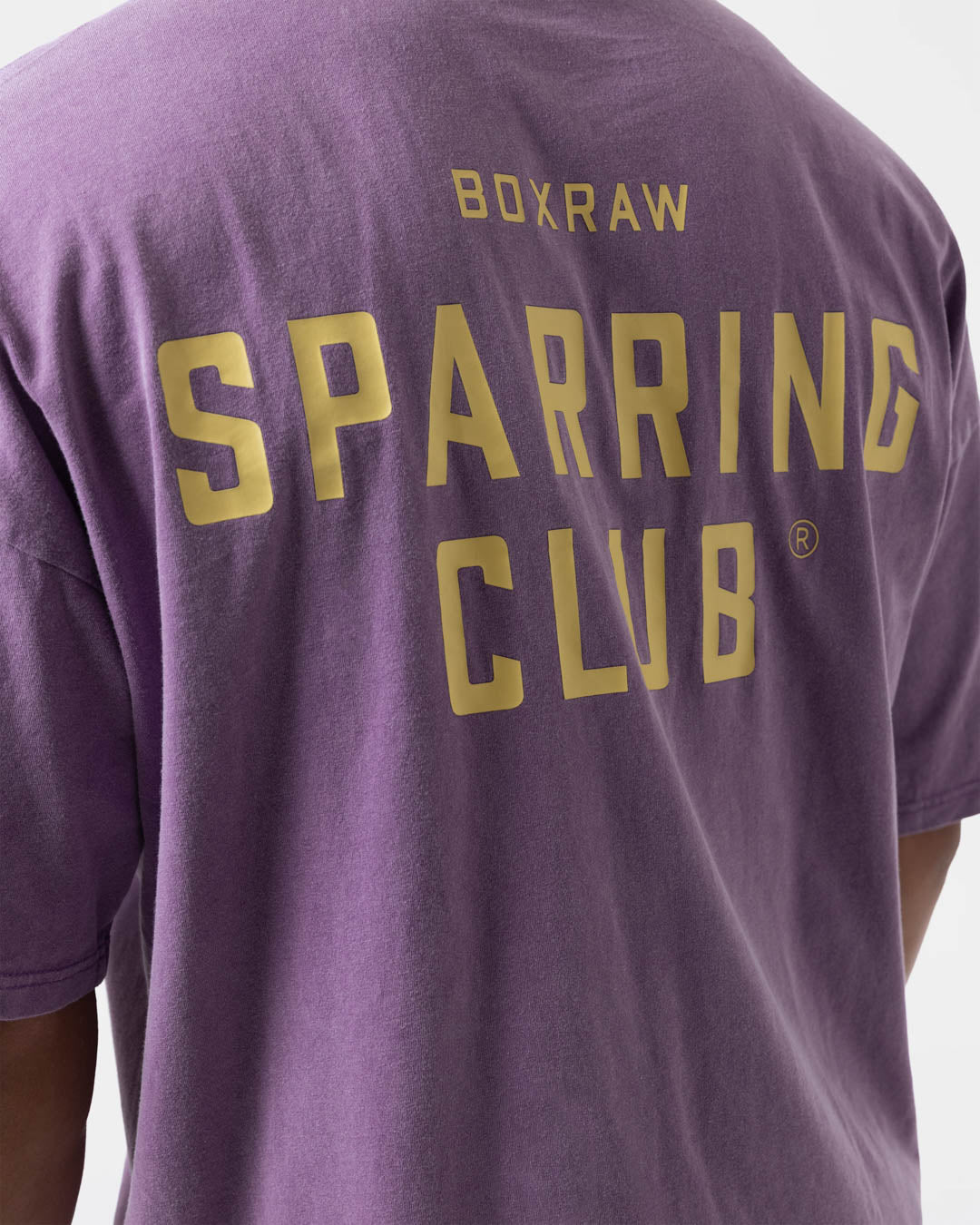 Sparring Club Oversized T-Shirt - Washed Purple