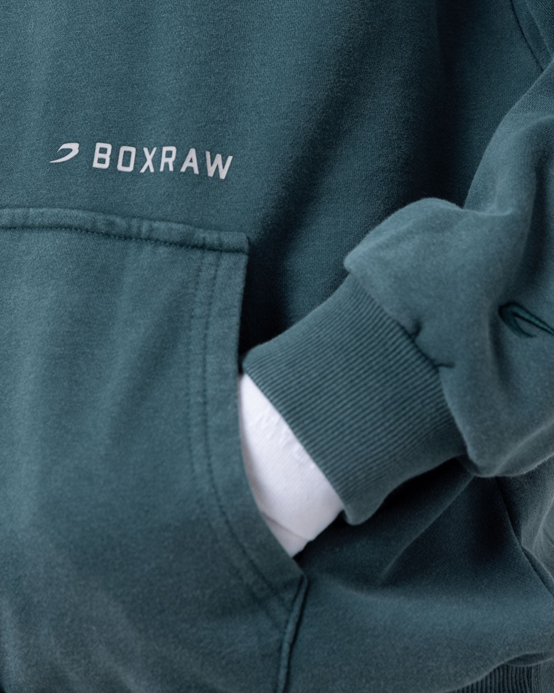 Sparring Club Oversized Hoodie - Washed Teal