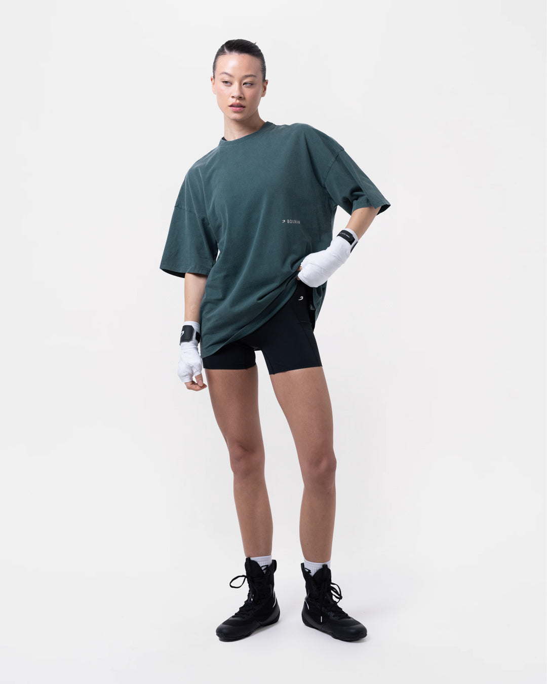 Sparring Club Oversized T-Shirt - Washed Teal