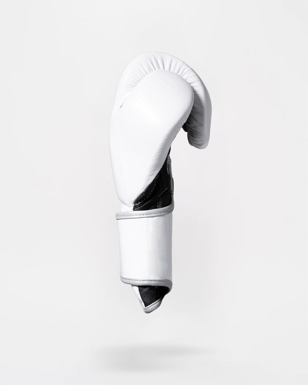 Strike-Five Strap Boxing Gloves - White/Black